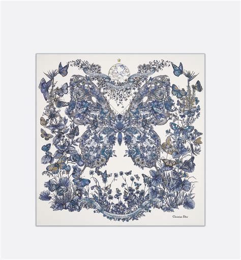 dior butterfly scarf|christian dior scarf for women.